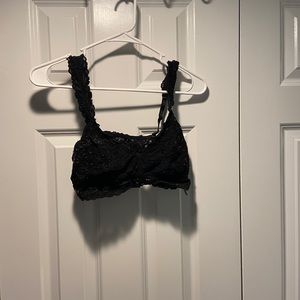 Aerie black lace bralette